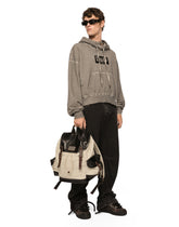 Jersey hoodie with patch - | Dolce & Gabbana