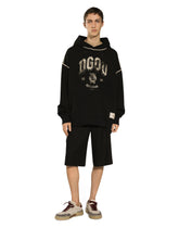 Oversize hoodie with logo - | Dolce & Gabbana