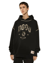 Oversize hoodie with logo - | Dolce & Gabbana