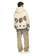 Coin print inside-out jersey hoodie - | Dolce & Gabbana