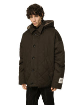Quilted cotton jacket with hood - | Dolce & Gabbana