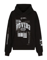 Jersey hoodie with DGVIB3 print - | Dolce & Gabbana