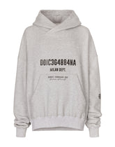 Jersey hoodie with logo print - | Dolce & Gabbana