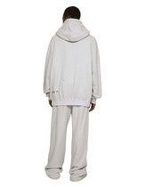 Jersey hoodie with logo print - | Dolce & Gabbana