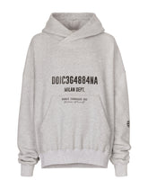 Jersey hoodie with logo print - | Dolce & Gabbana