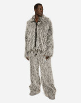 Reversible nylon and faux fur jacket - | Dolce & Gabbana