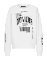 Jersey sweatshirt with DGVIB3 print and logo - | Dolce & Gabbana