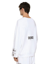 Jersey sweatshirt with DGVIB3 print and logo - | Dolce & Gabbana