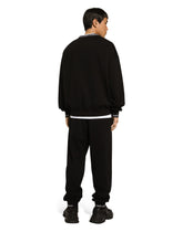 Round-neck sweatshirt with Dolce&Gabbana logo - | Dolce & Gabbana