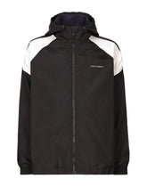 Technical fabric jacket with logo print - | Dolce & Gabbana