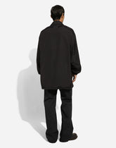 Technical fabric jacket with tag - | Dolce & Gabbana