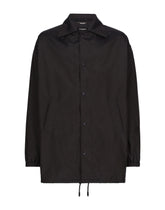 Technical fabric jacket with tag - | Dolce & Gabbana
