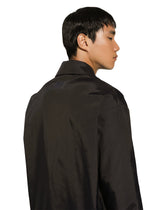 Technical fabric jacket with tag - | Dolce & Gabbana