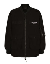 Cotton faille jacket with DGVIB3 patch - | Dolce & Gabbana