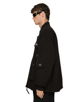 Cotton faille jacket with DGVIB3 patch - | Dolce & Gabbana