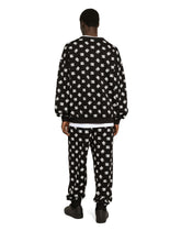 Round-neck sweatshirt with DG Monogram print - | Dolce & Gabbana