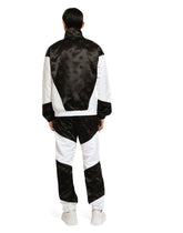 Zip-up nylon jacquard jacket with DG logo - | Dolce & Gabbana