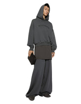 Cropped hoodie with Dolce&Gabbana logo - | Dolce & Gabbana