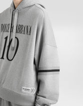 Cotton sweatshirt with logo - | Dolce & Gabbana