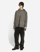 Jacket with zipper and hood - | Dolce & Gabbana
