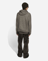 Jacket with zipper and hood - | Dolce & Gabbana