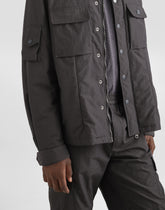 Technical fabric jacket with tag - | Dolce & Gabbana