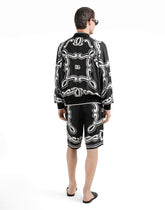 Bandanna-print silk bomber jacket - | Dolce & Gabbana