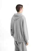 Cotton hoodie with tag - | Dolce & Gabbana