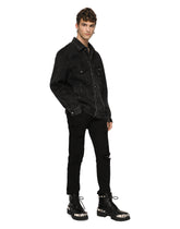 Gray wash denim jacket - | Dolce & Gabbana