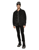Gray wash denim jacket - | Dolce & Gabbana