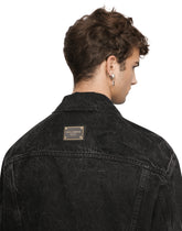Gray wash denim jacket - | Dolce & Gabbana