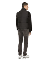 Nylon vest with branded tag - | Dolce & Gabbana