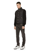 Nylon vest with branded tag - | Dolce & Gabbana