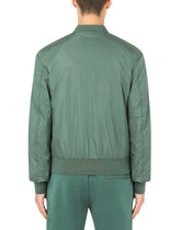 Nylon jacket with branded tag - | Dolce & Gabbana