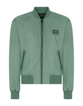 Nylon jacket with branded tag - | Dolce & Gabbana