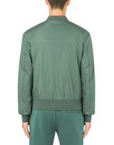 Nylon jacket with branded tag - | Dolce & Gabbana