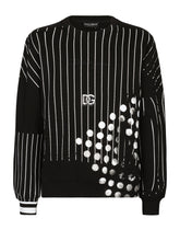 Printed cotton jersey sweatshirt - | Dolce & Gabbana