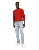 Technical jersey sweatshirt with embossed DG logo - | Dolce & Gabbana