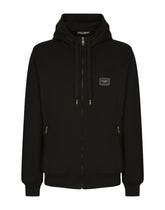 Jersey zip-up hoodie - | Dolce & Gabbana