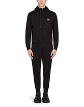 Jersey zip-up hoodie - | Dolce & Gabbana