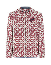 Nylon jacket with all-over DG logo - | Dolce & Gabbana