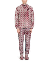 Nylon jacket with all-over DG logo - | Dolce & Gabbana