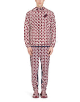Nylon jacket with all-over DG logo - | Dolce & Gabbana