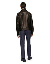 Plongé lambskin jacket - | Dolce & Gabbana
