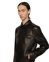 Plongé lambskin jacket - | Dolce & Gabbana