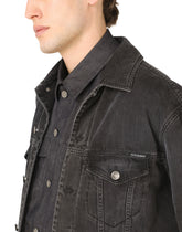 Denim jacket with double construction - | Dolce & Gabbana