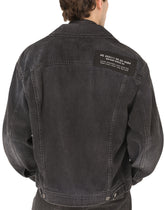 Denim jacket with double construction - | Dolce & Gabbana