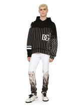 Printed technical jersey hoodie - | Dolce & Gabbana