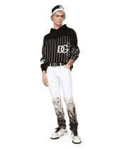 Printed technical jersey hoodie - | Dolce & Gabbana