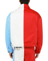 Patchwork jacket with DG patch - | Dolce & Gabbana